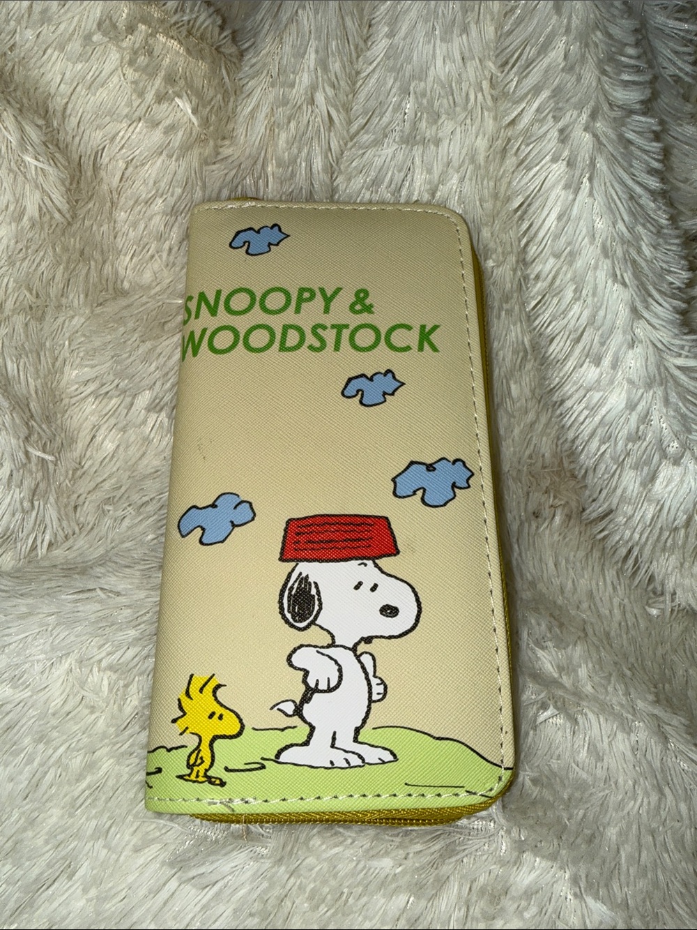 Snoopy & Woodstock  Zip Wallet